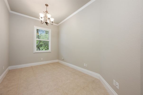 Chandelier, Empty room, Interior