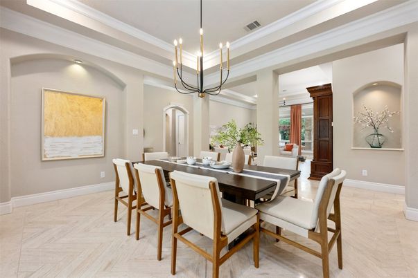 Chandelier, Dining room, Interior, Pendant Lights, Recessed Lighting