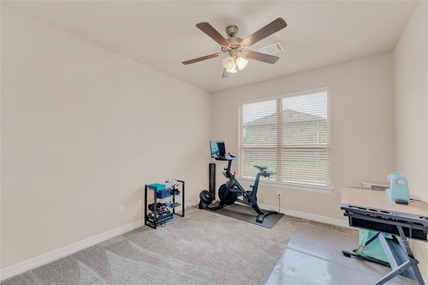 Fitness Equipment, Home Office, Interior