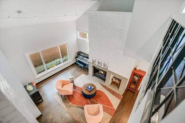 Fireplace, Interior, Living room, Wood Texture Flooring