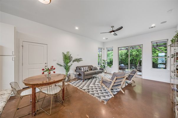 Dining room, Interior, Living room, Recessed Lighting