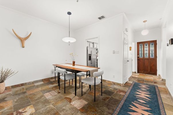 Dining room, Interior, Pendant Lights