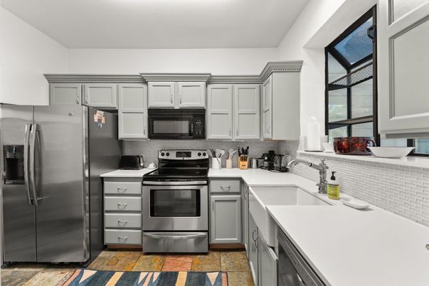 Interior, Kitchen, Stainless Steel Appliances