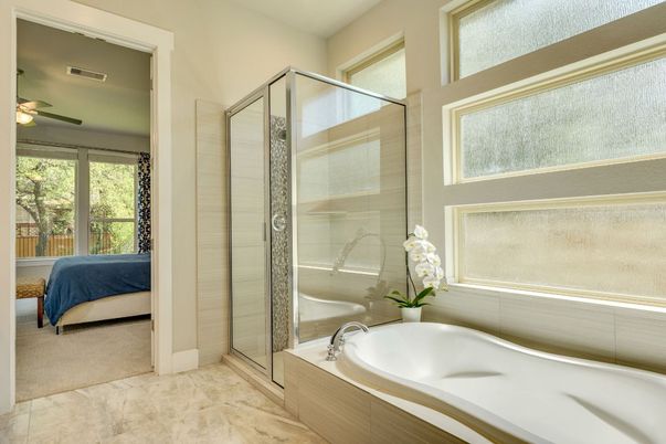 Bathroom, Bedroom, Glass Shower, Interior