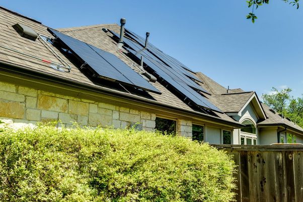 Exterior, Solar Panels
