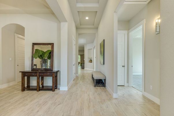 Interior, Recessed Lighting, Wood Texture Flooring