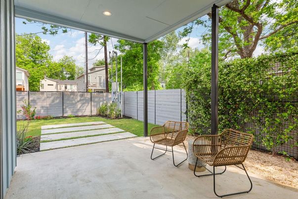 Backyard, Exterior