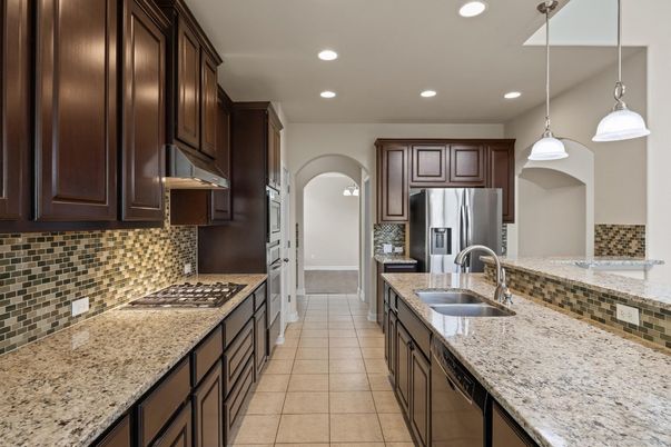 Interior, Kitchen, Pendant Lights, Recessed Lighting