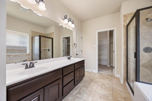 Bathroom, Dual Sink Vanities, Glass Shower, Interior, Walk-in Closets