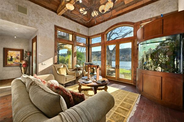 Chandelier, Interior, Living room, Wooden Beams, Wooden Ceilings, Wood Texture Flooring