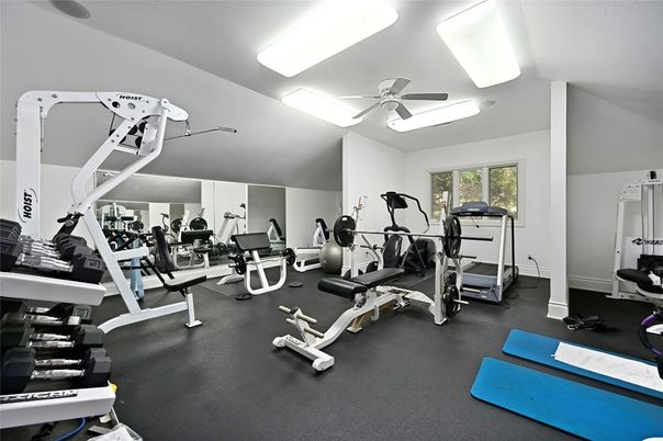 Fitness Equipment, Gym, Interior