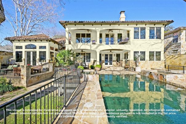 Exterior, Facade, Pool, Mediterranean