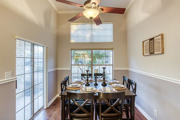 Dining room, Interior, Wood Texture Flooring