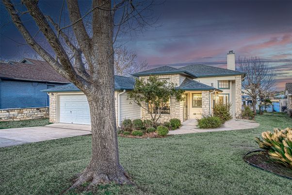 Attached, Backyard, Detached Garage, Exterior, Facade, French Provincial