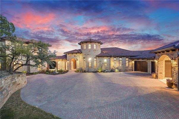Backyard, Exterior, Facade, Mediterranean