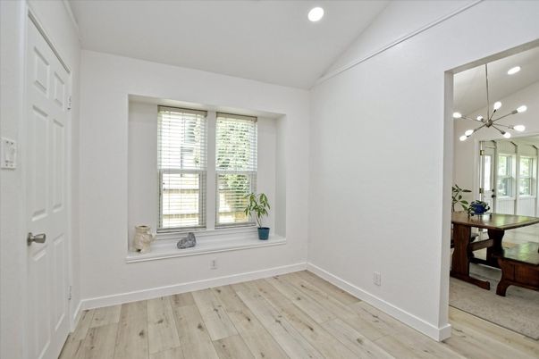Interior, Pendant Lights, Recessed Lighting, Wood Texture Flooring