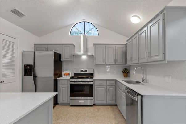 Interior, Kitchen, Stainless Steel Appliances