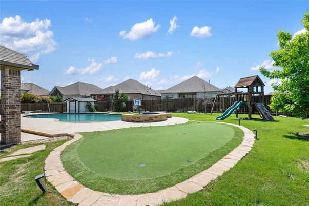 Backyard, Exterior, Playground, Pool