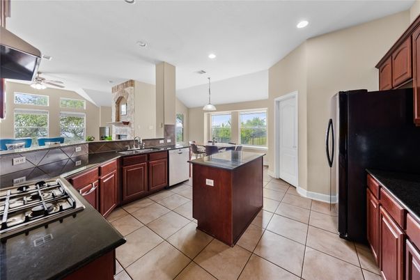 Interior, Kitchen, Pendant Lights, Recessed Lighting