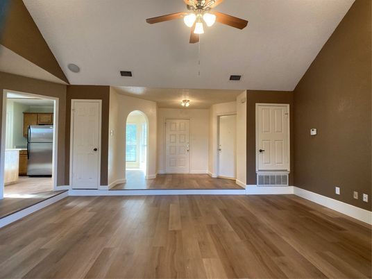 Empty room, Interior, Kitchen, Wood Texture Flooring