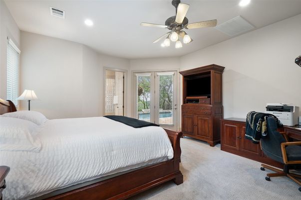 Bedroom, Home Office, Interior, Recessed Lighting