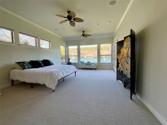 Bedroom, Interior, Recessed Lighting, Water