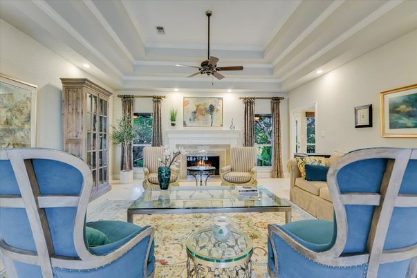 Fireplace, Interior, Living room, Recessed Lighting