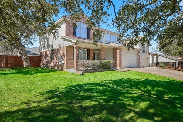 Attached, Backyard, Exterior, Facade, Brick Facade, Split Level