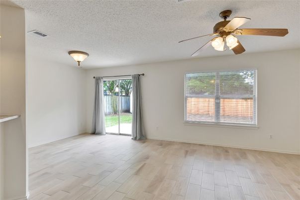 Empty room, Interior, Wood Texture Flooring