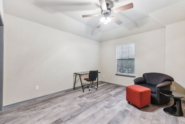 Home Office, Interior, Wood Texture Flooring