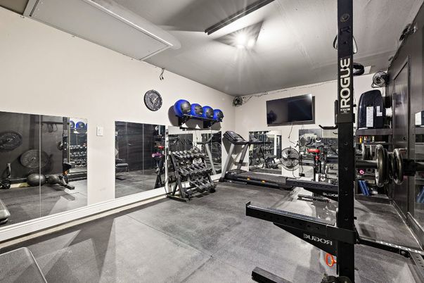 Fitness Equipment, Gym, Interior