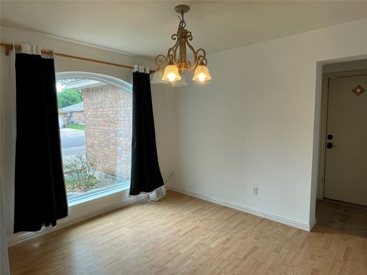 Chandelier, Empty room, Interior, Wood Texture Flooring