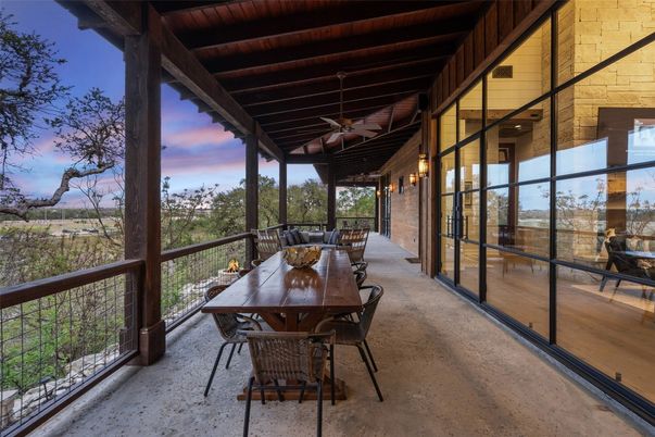 Dining room, Interior, Stone Walls, Sun Room, Wooden Beams