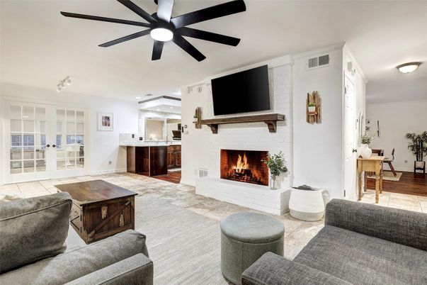 Fireplace, Interior, Living room, Wood Texture Flooring