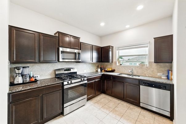 Interior, Kitchen, Recessed Lighting, Stainless Steel Appliances