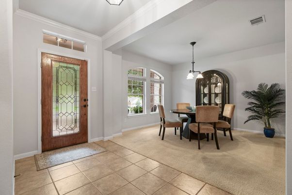 Dining room, Interior, Pendant Lights