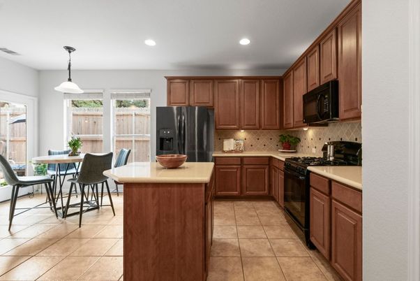 Dining room, Interior, Kitchen, Pendant Lights, Recessed Lighting
