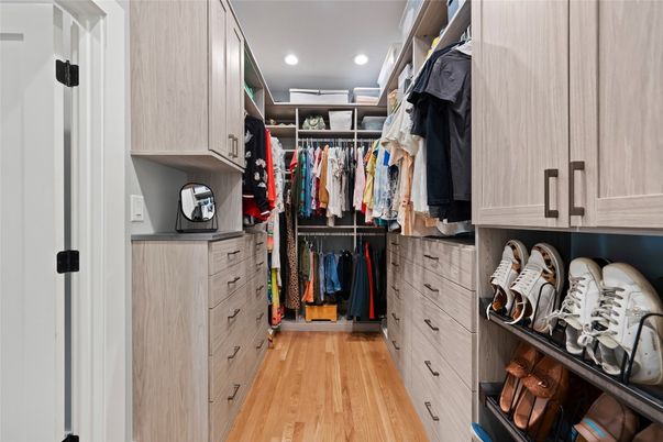 Interior, Recessed Lighting, Walk-in Closets, Wood Texture Flooring