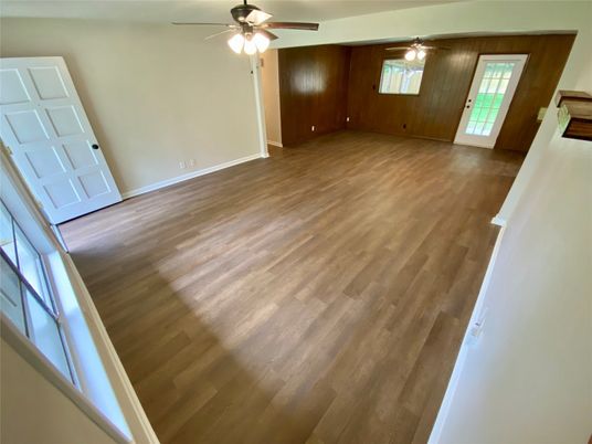 Empty room, Interior, Wood Texture Flooring