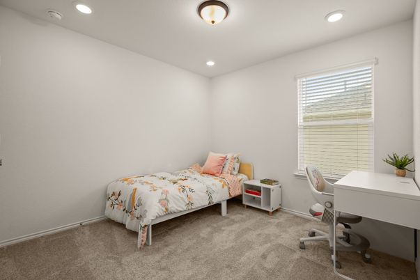 Bedroom, Home Office, Interior, Recessed Lighting