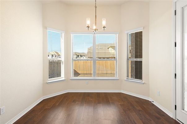Chandelier, Empty room, Interior, Pendant Lights, Wood Texture Flooring