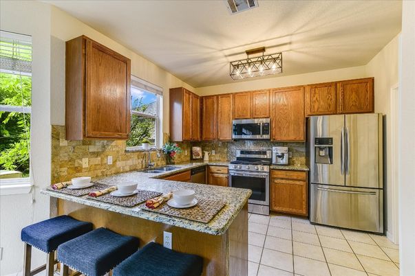 Interior, Kitchen, Stainless Steel Appliances