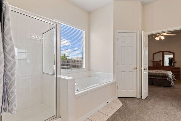 Bathroom, Bedroom, Glass Shower, Interior