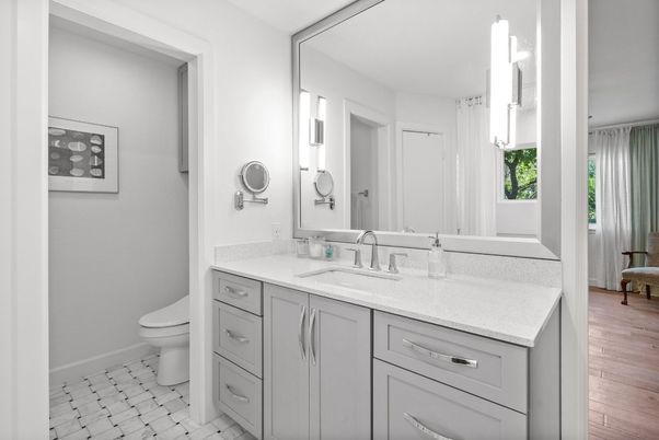 Bathroom, Interior, Wood Texture Flooring