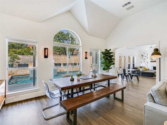 Dining room, Interior, Wood Texture Flooring