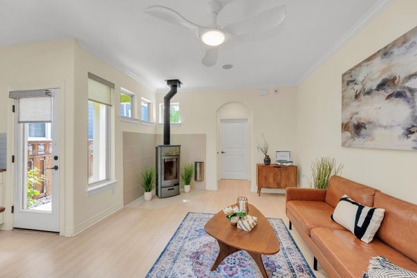 Fireplace, Interior, Living room, Wood Texture Flooring