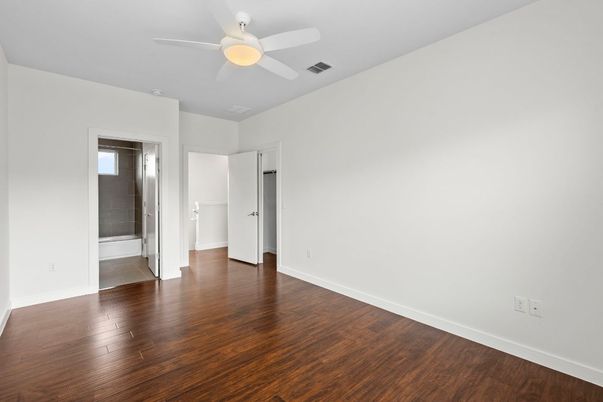 Empty room, Interior, Wood Texture Flooring