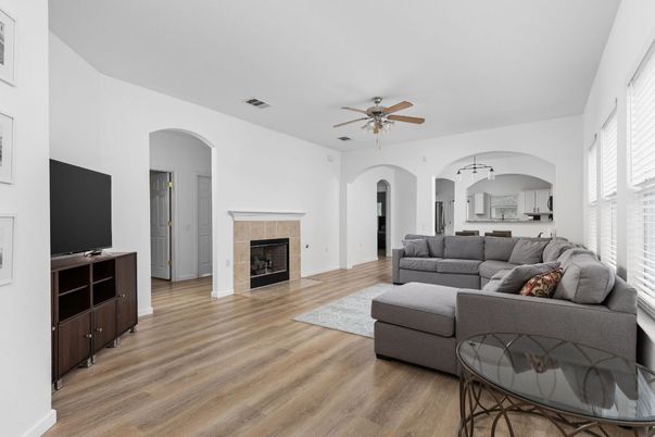 Fireplace, Interior, Living room, Wood Texture Flooring