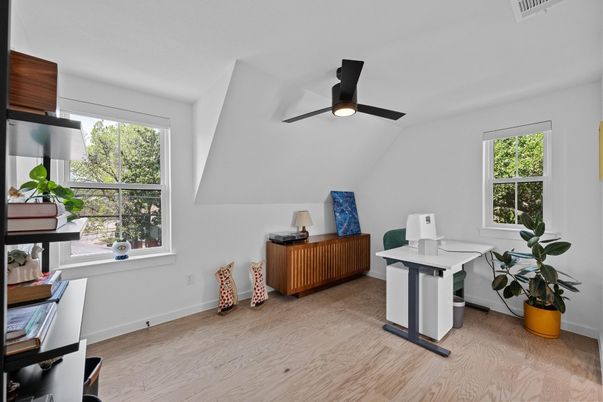 Home Office, Interior, Wood Texture Flooring
