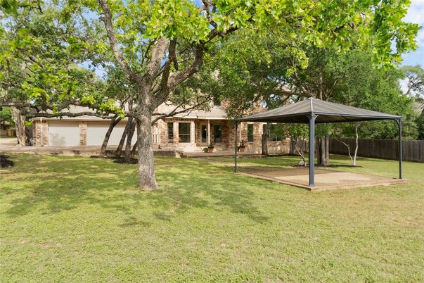 Backyard, Detached Garage, Exterior